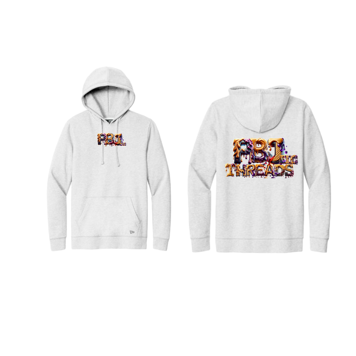 PBJ llc Threads Signature New Era Hoodie